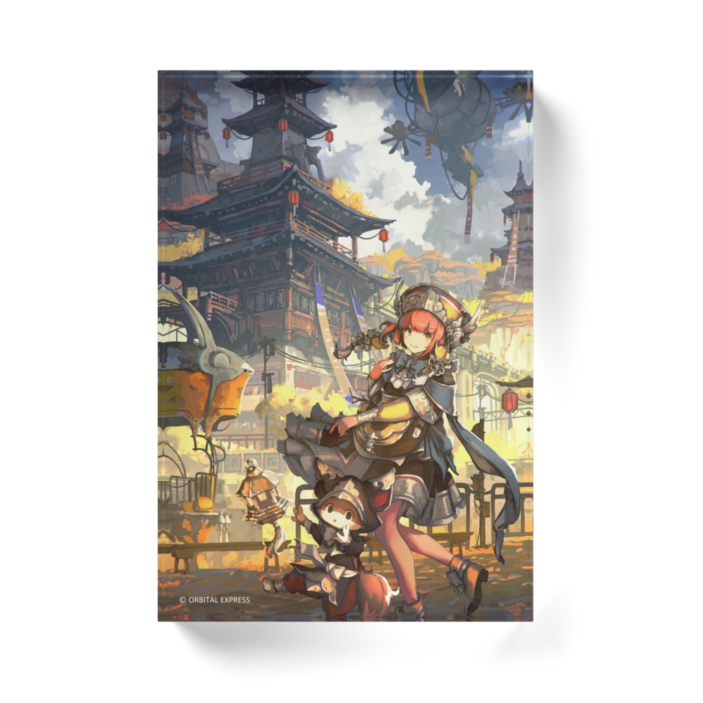 黄昏ニ眠ル街 アクリルブロック