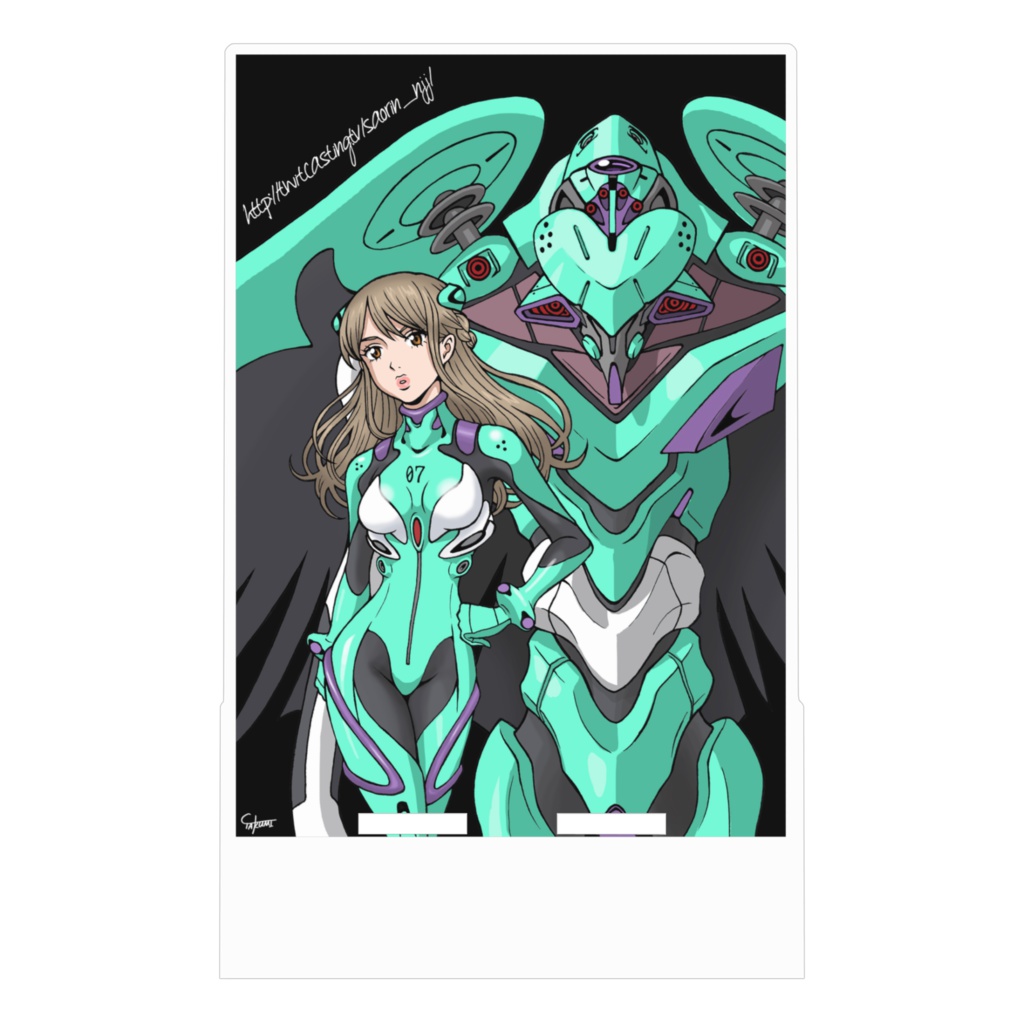 アクリルスマホスタンド