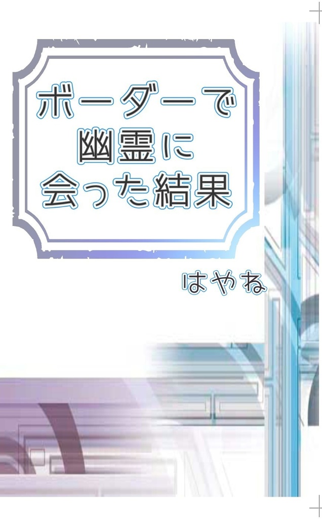 ボーダーで幽霊に会った結果