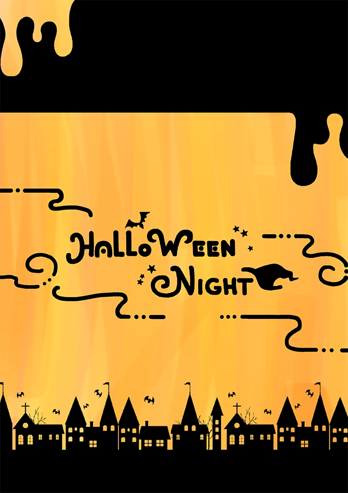 絵本風イラスト集 『かんなづきのころ ハロウィンをゆく』(おまけファイル付)