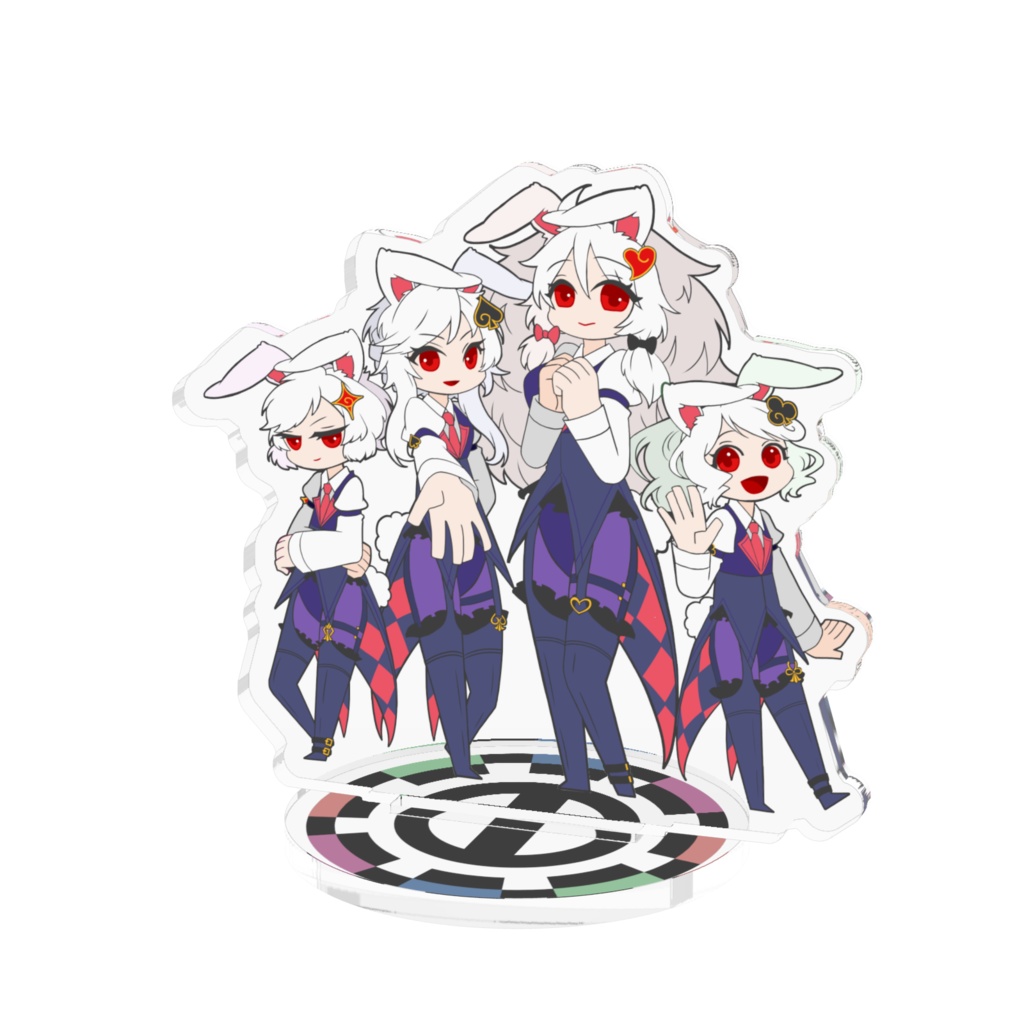 【PFSOZ】スート四姉妹　アクリルフィギュア