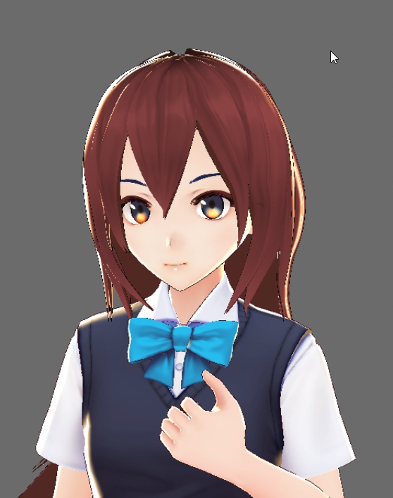 【VRoidヘアプリセット】Sharp Twin Tail