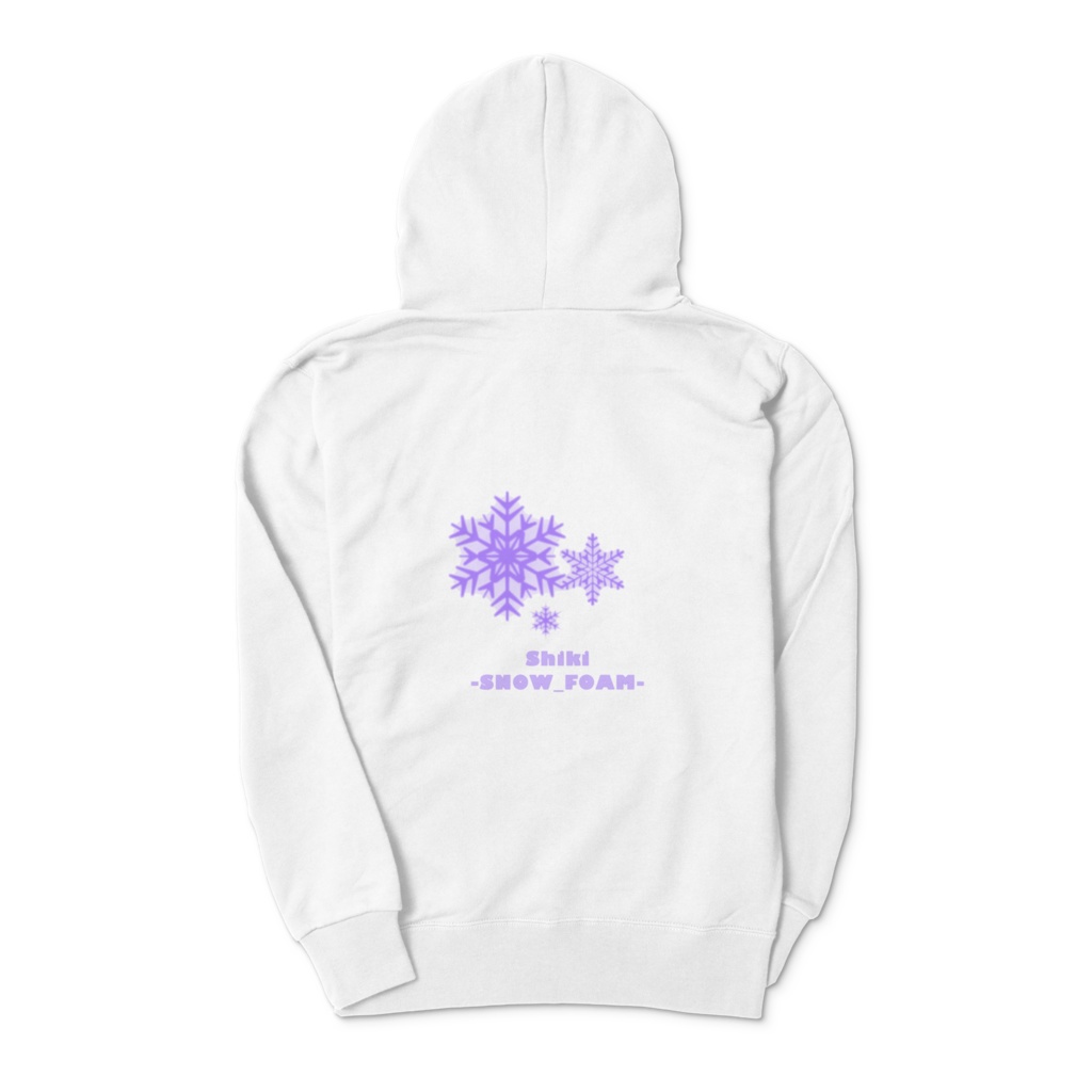 シキちゃんスノーフォームパーカー