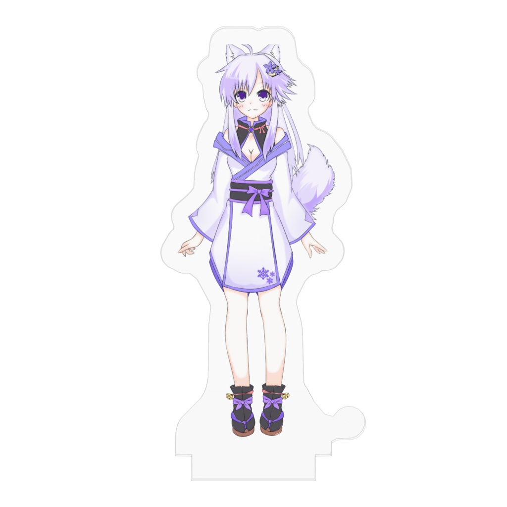 白咲シキ(スノーフォーム)アクリルフィギュア