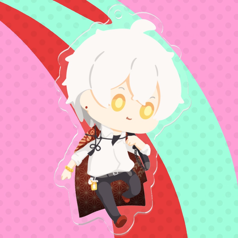 Holostars Ex Member Keychain