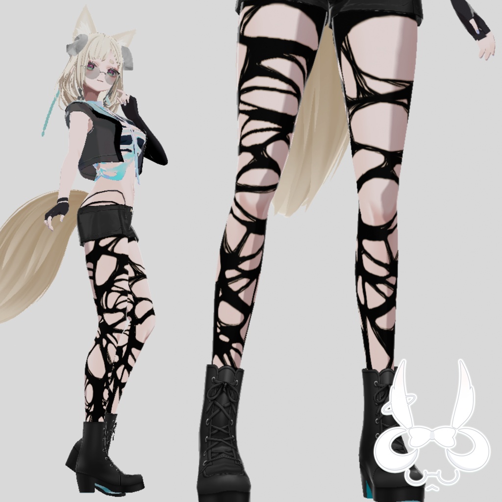 [#VRoid] 超破人工絲襪