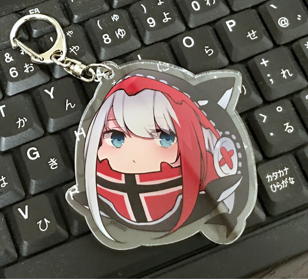 アクリルキーホルダー【シュペーサメ】