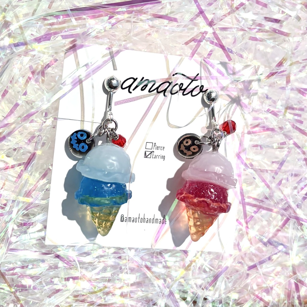 無馬＆ねね アイスクリーム イメージアクセサリー【非公式】