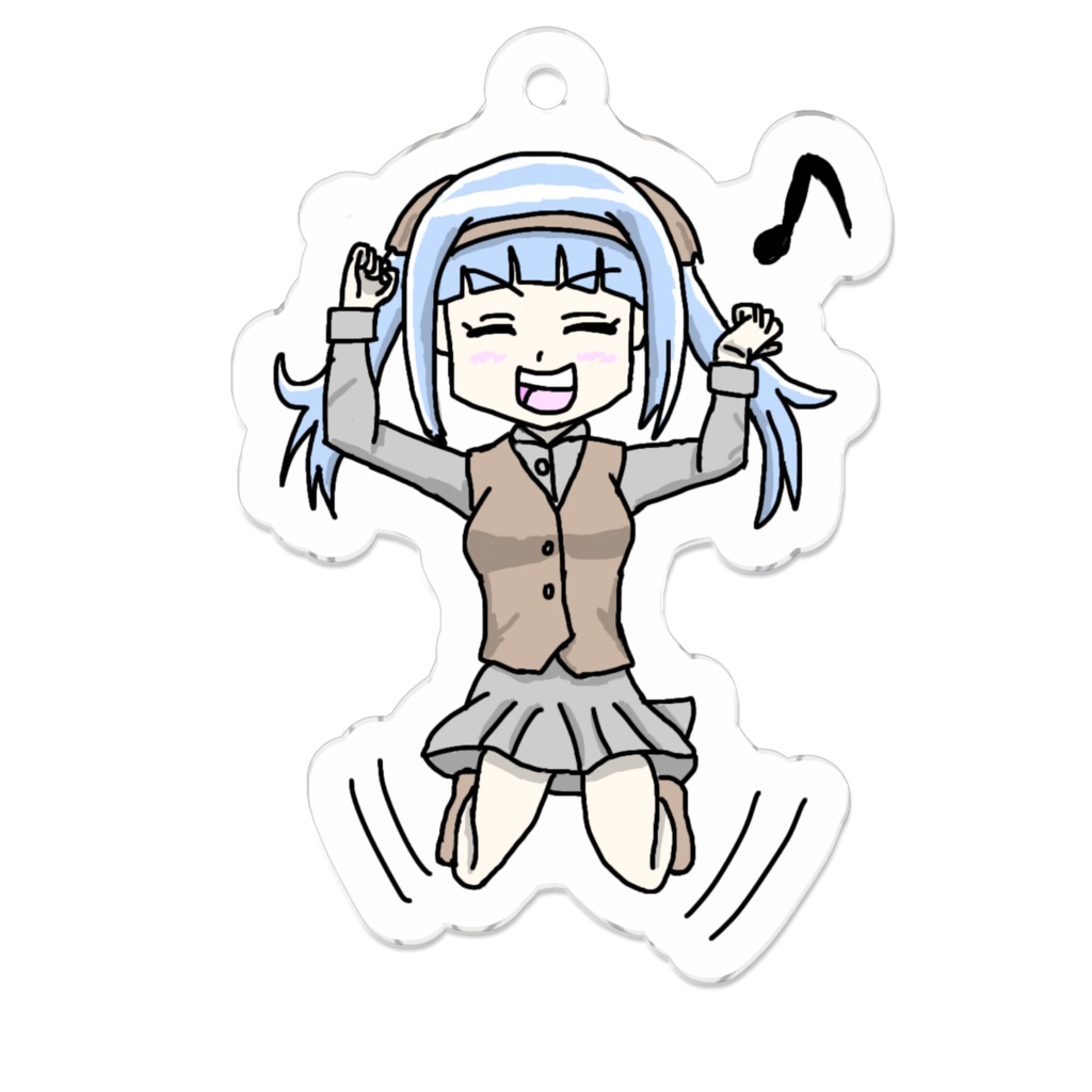 マリリちゃんミニキャラ ハッピー