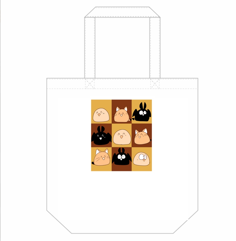 ぽんちゃんエコバッグ