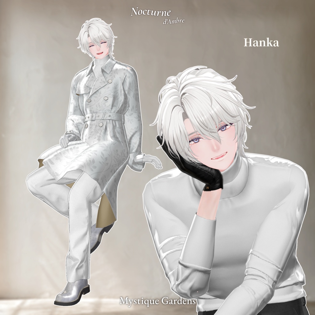 【VRChat衣装】Nocturne d'Ambre<ノクターン・ダンブル>
