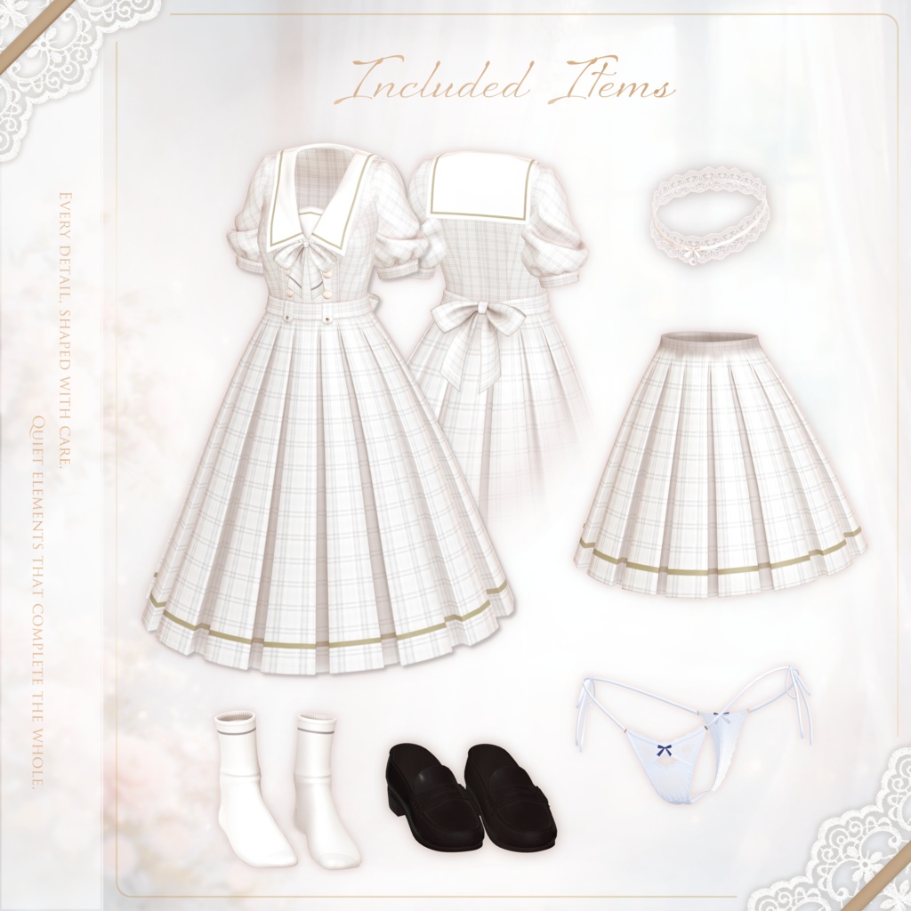 Sunlit Sailor – Sailor One-piece for Shinano しなのちゃん対応