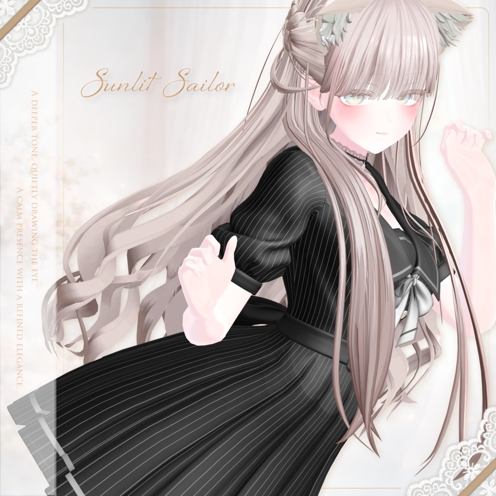 Sunlit Sailor – Sailor One-piece for Shinano しなのちゃん対応