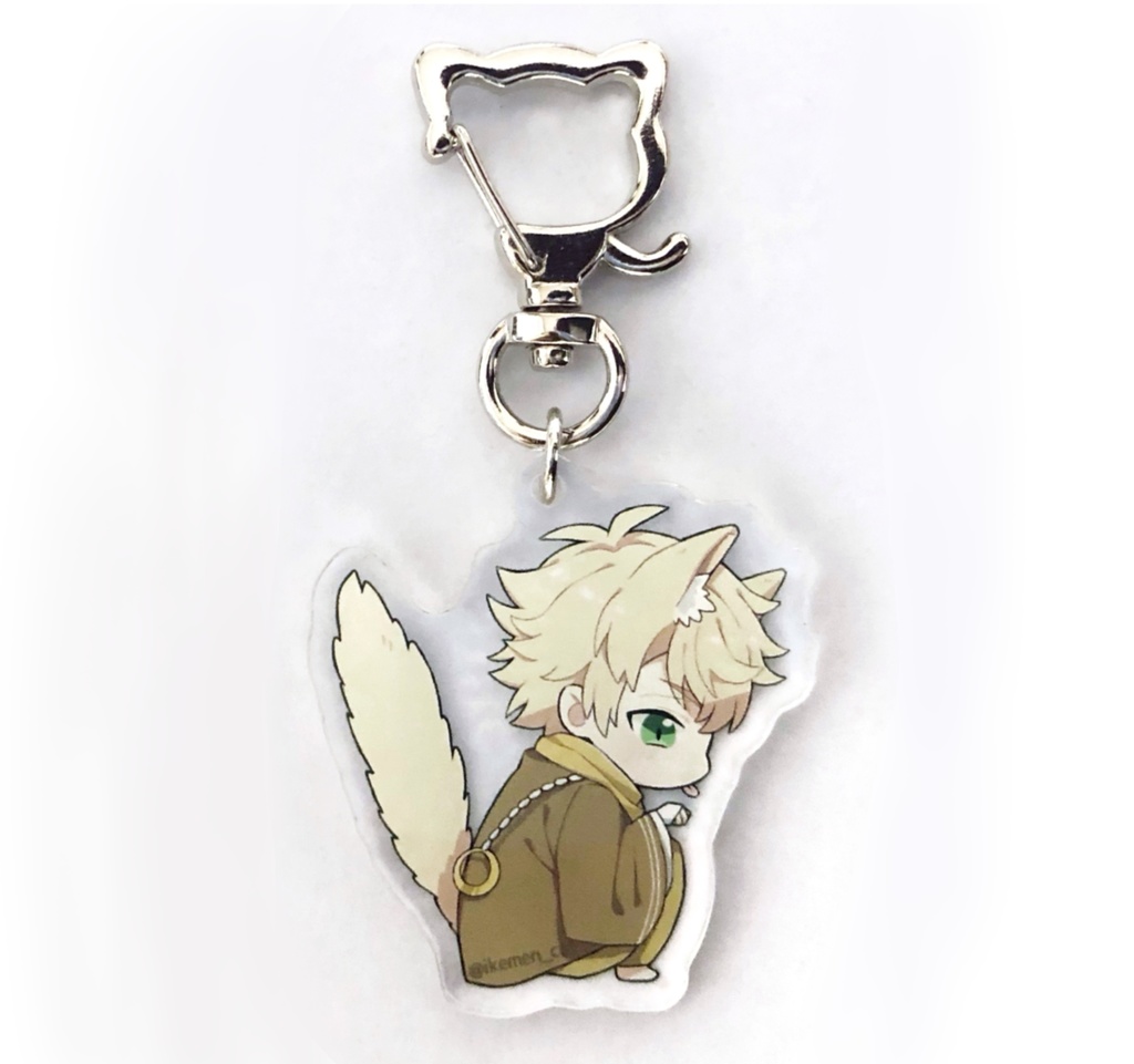 【徳川家康】猫アクリルキーホルダー