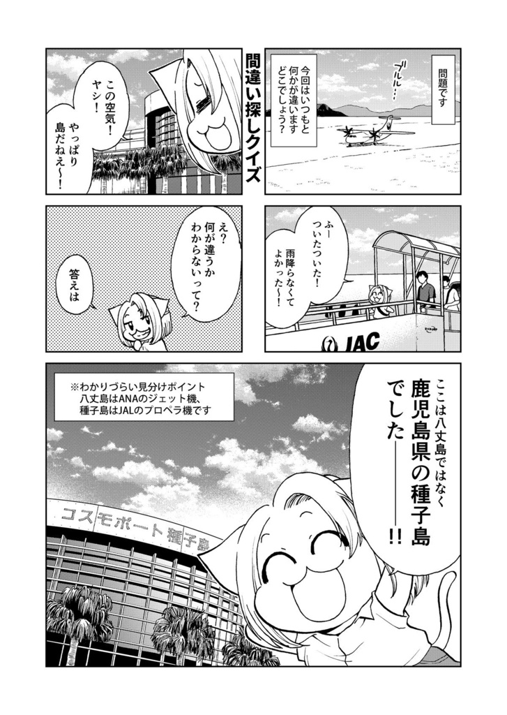 【島暮らしエッセイ4コマ】流されて八丈島+α