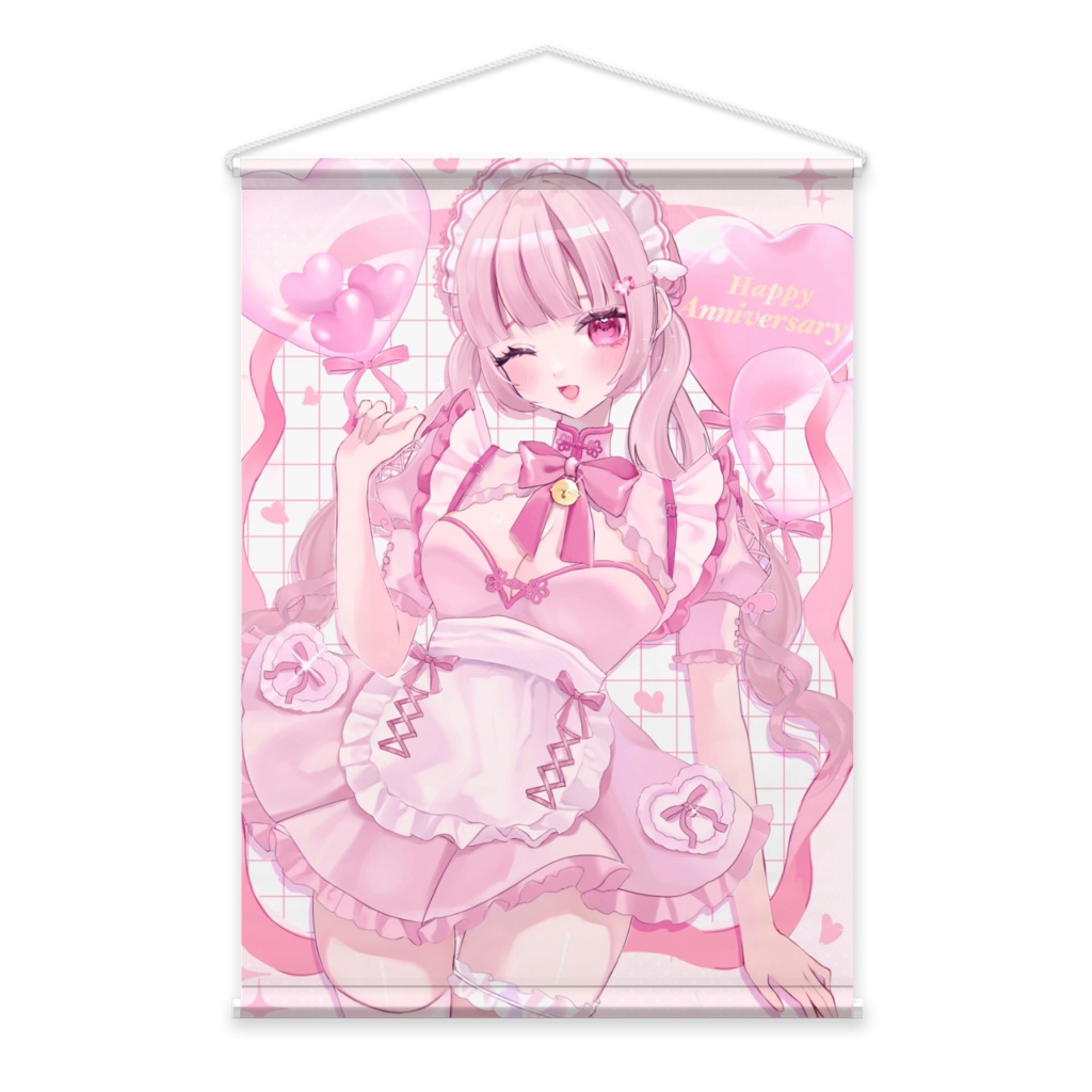 ꒰ঌ 天使ねむ 1周年記念タペストリー ໒꒱