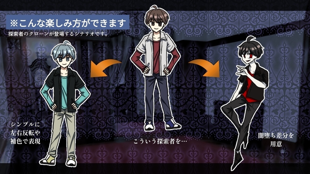 CoC6版非公式シナリオ「13th Me.」