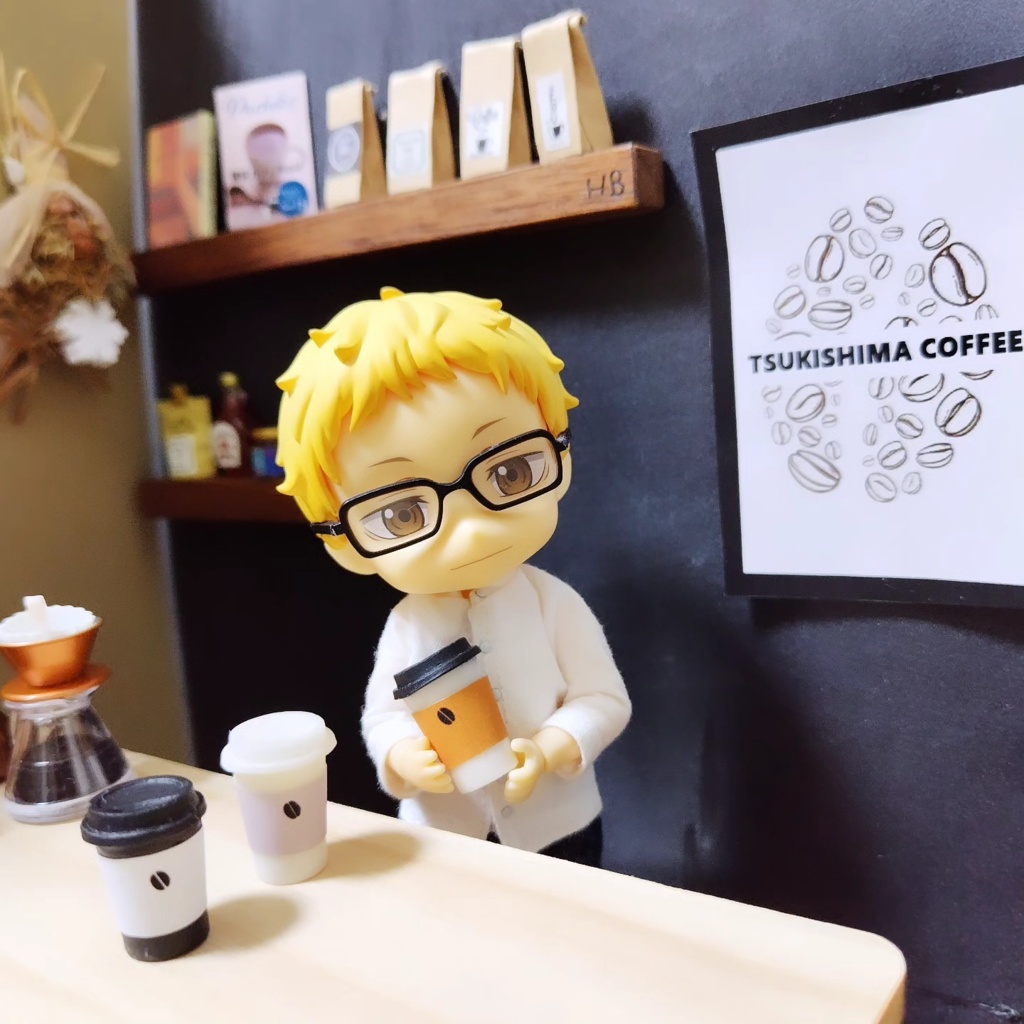 ミニチュア コーヒーTo goカップ(1/12サイズ)