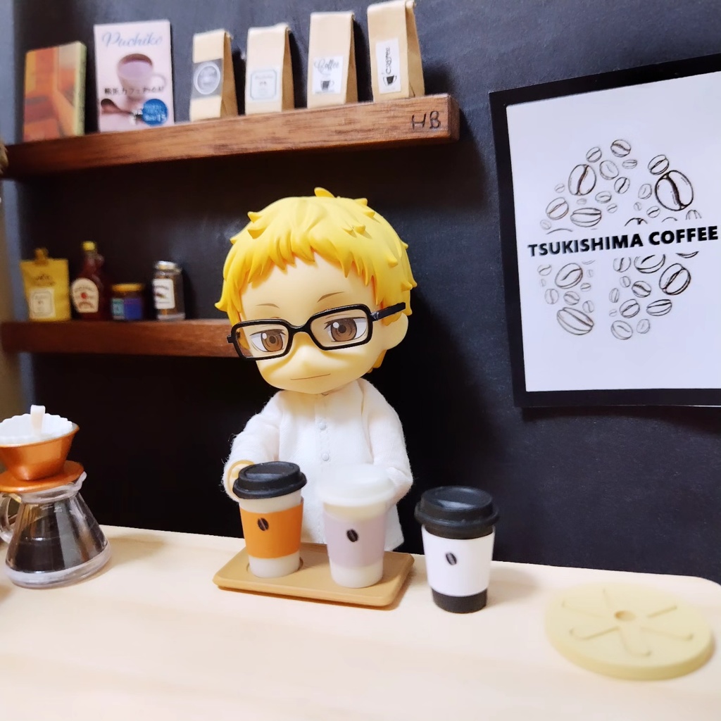 ミニチュア コーヒーTo goカップ(1/12サイズ)