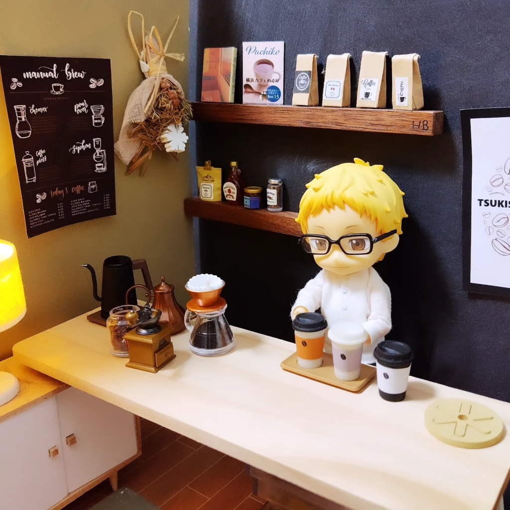 ミニチュア コーヒーTo goカップ(1/12サイズ)