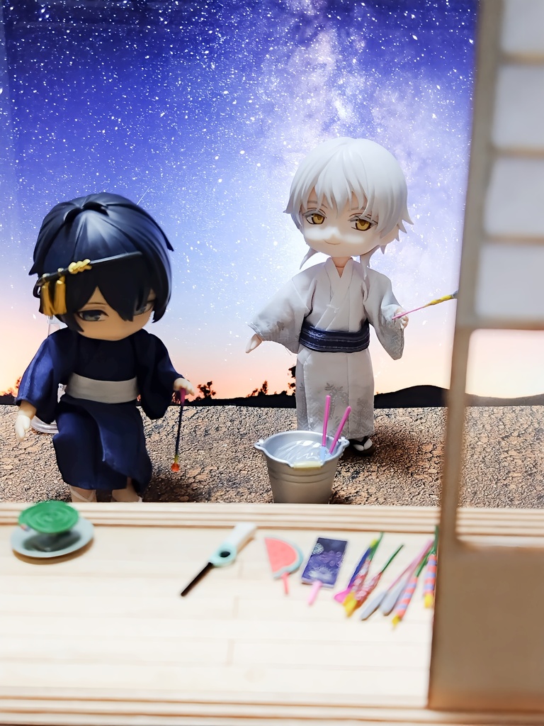 【夏祭りミニチュア】手持ち花火セット