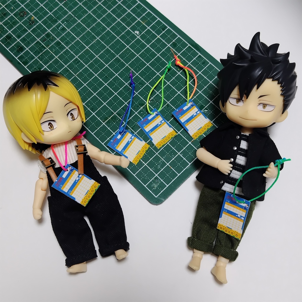 【夏祭りミニチュア】ラジオ体操カード(追加2枚)