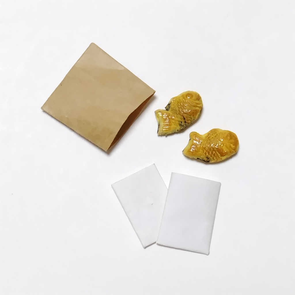 ミニチュアたい焼きセット(1/12サイズ)