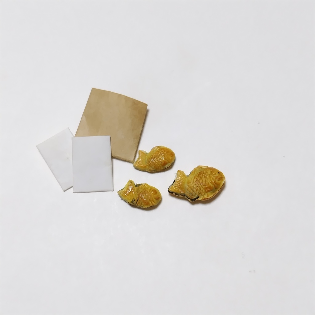 ミニチュアたい焼きセット(1/12サイズ)