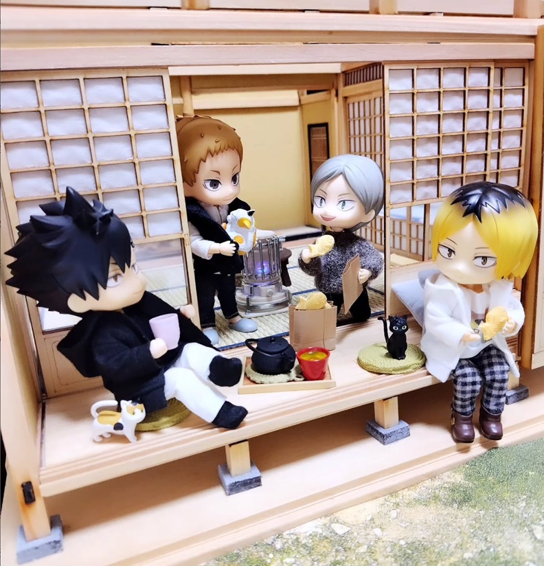 ミニチュアたい焼きセット(1/12サイズ)