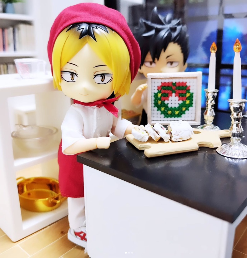 【クリスマスミニチュア】クリスマスリース(1/12サイズ)