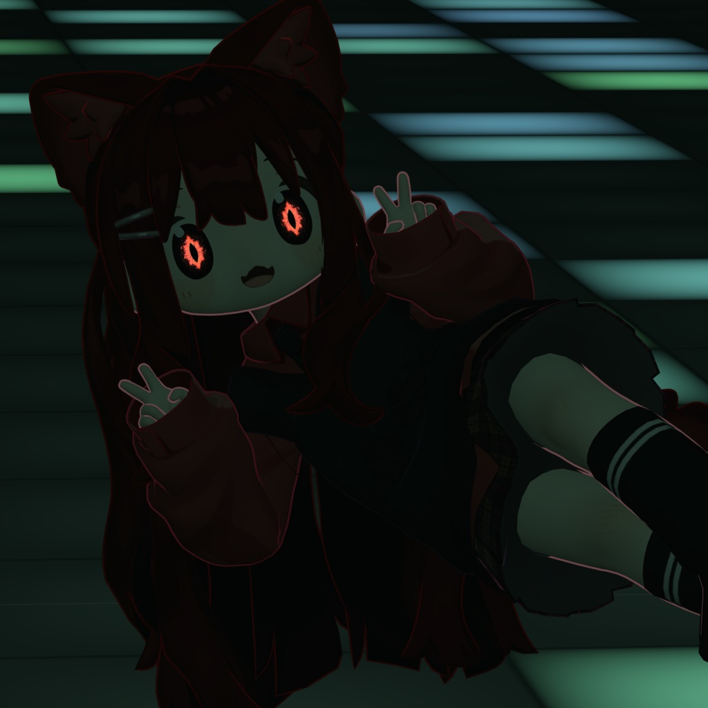 Demonatta 【Eye Texture】11 Avatars【Mamefriends】デモナッタ【瞳テクスチャ】アバター11種【マメフレンズ】