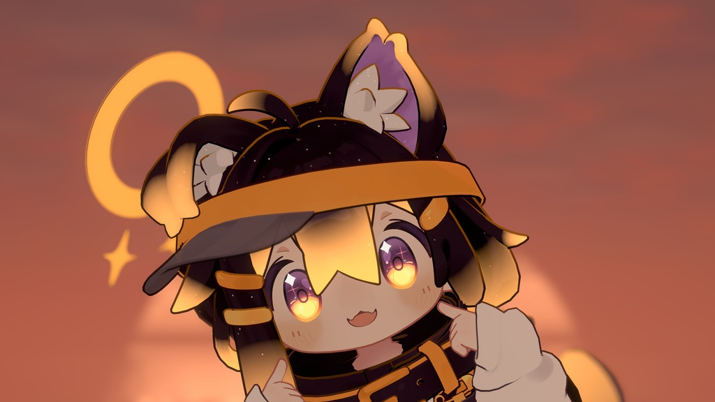 Sunset Horizon 【Eye Texture】12 Avatars 【Mamefriends】サンセットホライゾン【瞳テクスチャ】アバター12種【まめフレンズ】