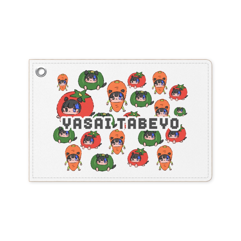 ぱぐぬくんのYASAITABEYOパスケース
