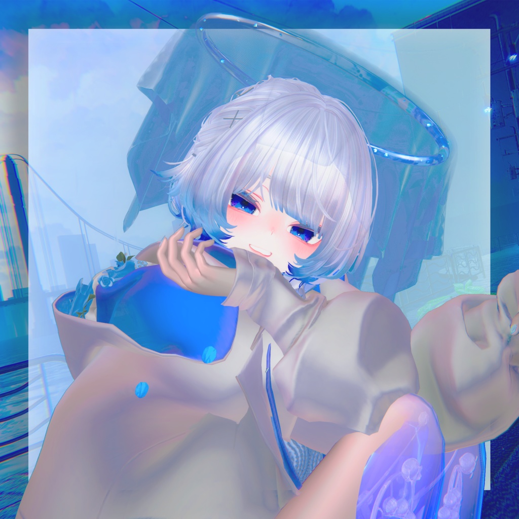 春に消えた貴方へ 【VRC想定ヘイローアクセサリー】