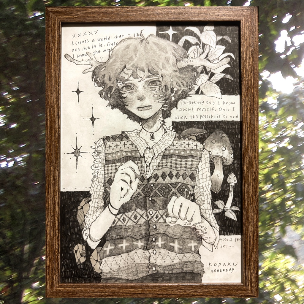 A5直筆イラスト