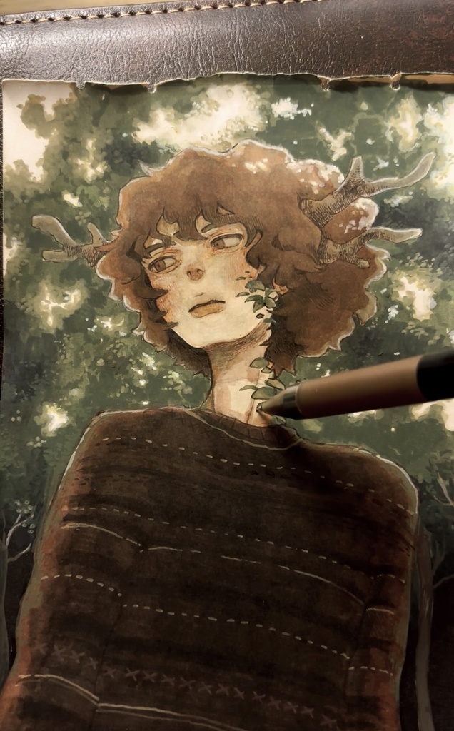 直筆作品イラスト