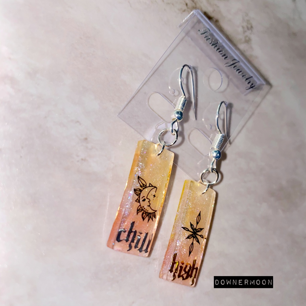 個性派ハンドメイドピアス ★