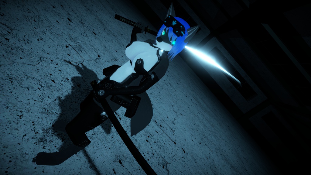 fbxモデル 日本刀「雪透」 ver2.0