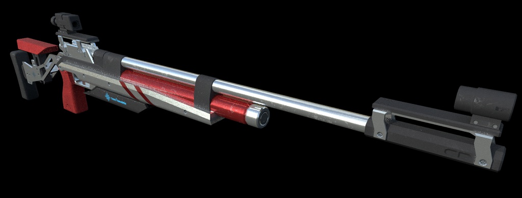 fbxモデル 「AirRifle」