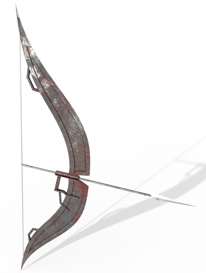 fbxモデル 弓鉈「Arc」