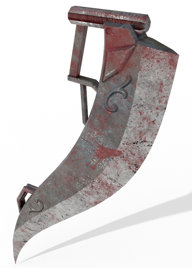 fbxモデル 弓鉈「Arc」