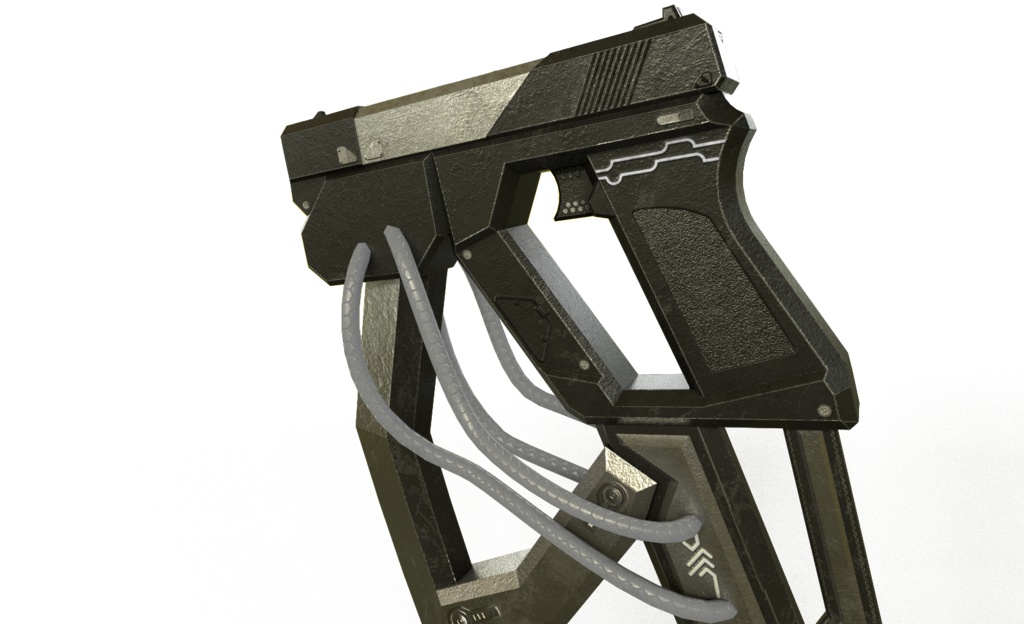 fbxモデル ガンブレード「NSG-820」