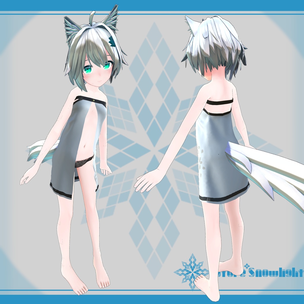 「ミーシェ」用衣装モデル 『フロントオープンベビードール』