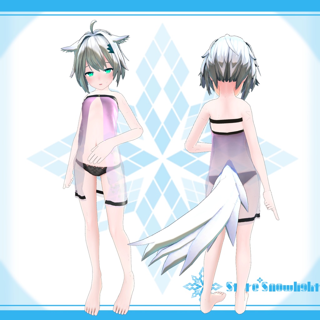 「ミーシェ」用衣装モデル 『フロントオープンベビードール』