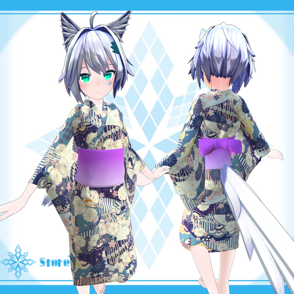 「ミーシェ」用衣装モデル 『ゆかた』