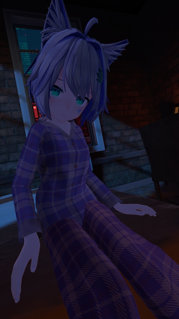 「ミーシェ」用衣装モデル 『パジャマ』v1.01