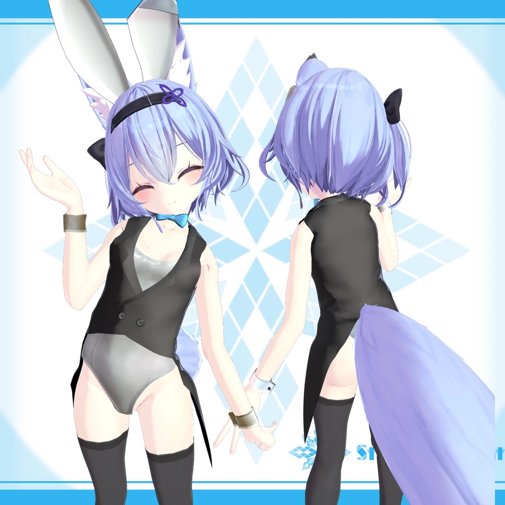 「幽狐族のお姉様」用衣装モデル 『バニーガール』(v1.1)