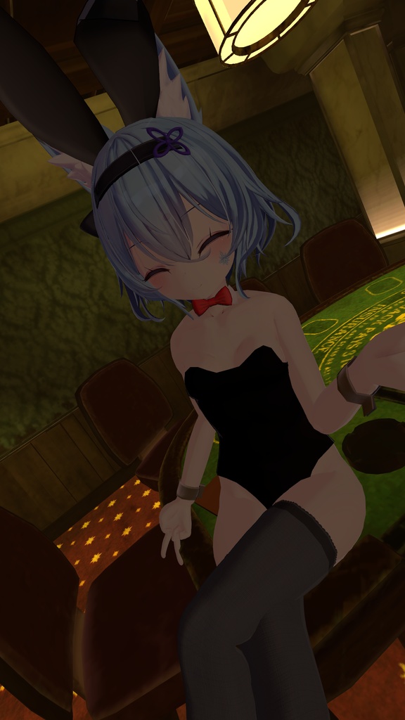 「幽狐族のお姉様」用衣装モデル 『バニーガール』(v1.1)