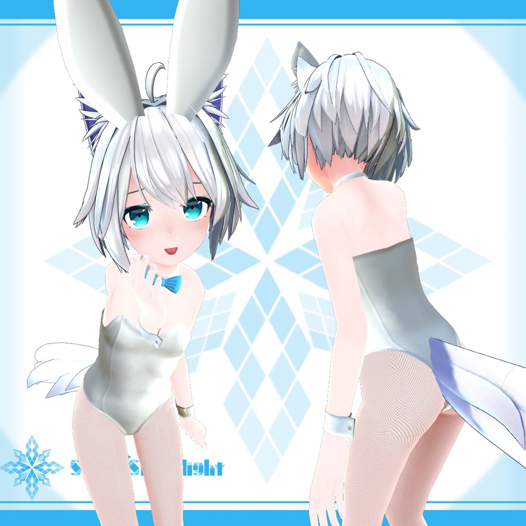 「ミーシェ」用衣装モデル 『バニーガール』(v1.1)