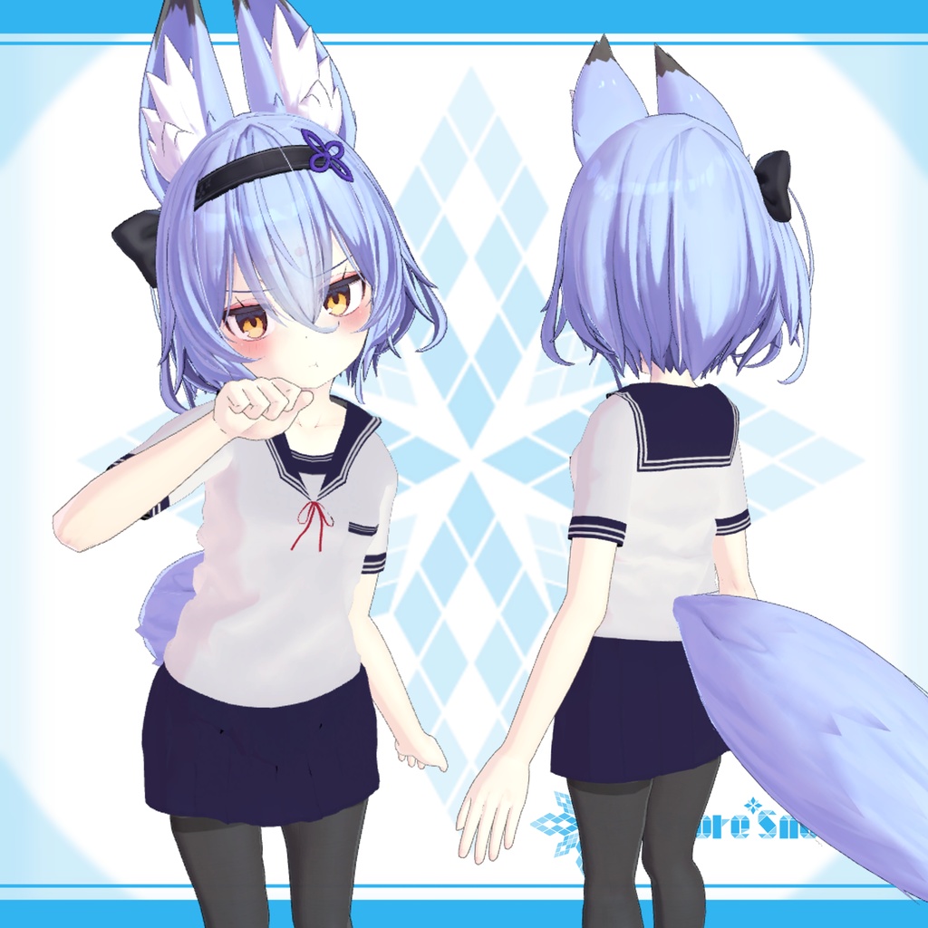 「幽狐族のお姉様」用衣装モデル 『セーラー服(夏)』